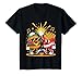 Burger and Fries High Five Cool Friends Funny T-Shirt, Kinder, Schwarz, 152