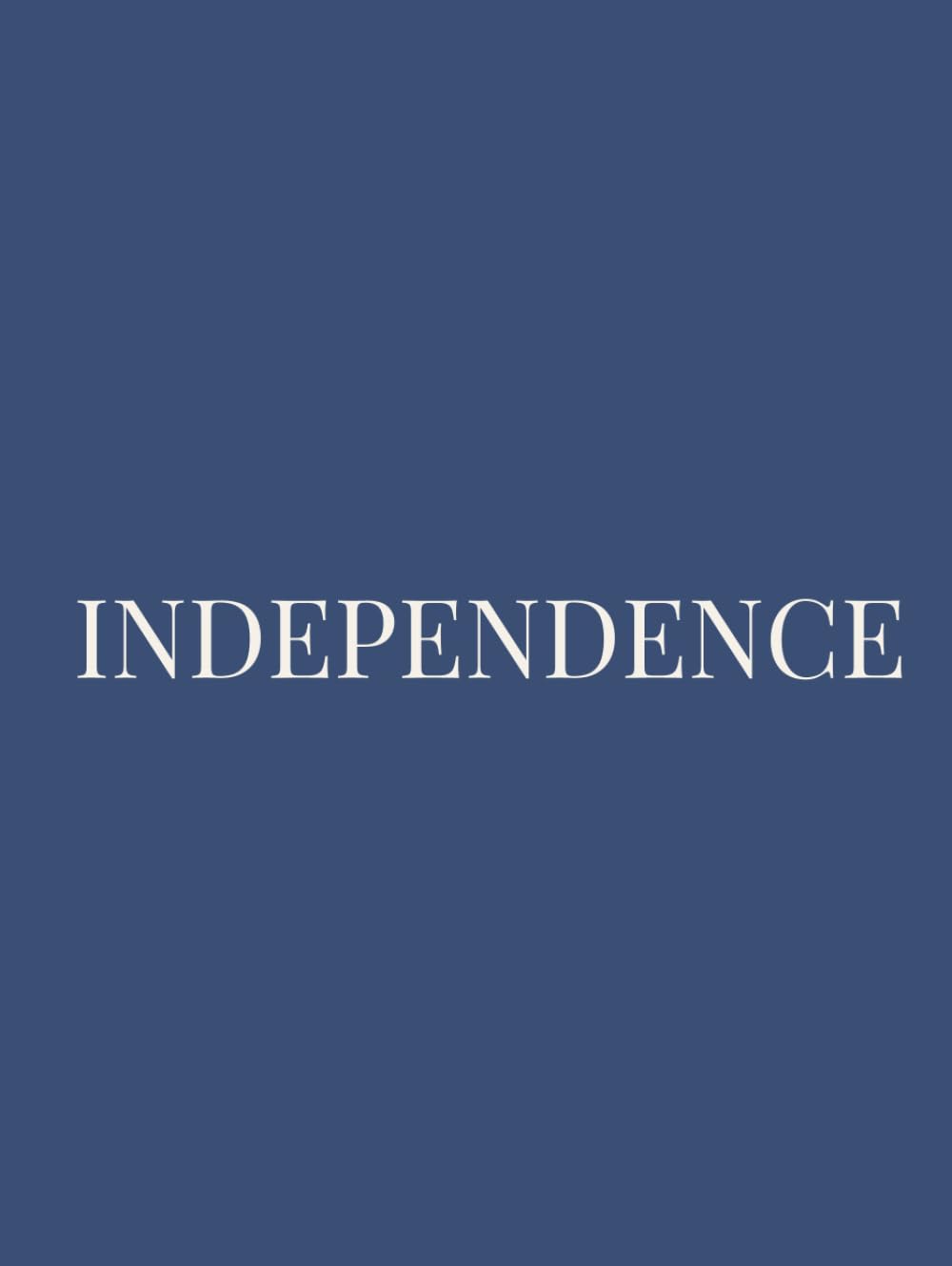Livre déco haut de gamme Independence célébrant l'héritage et le design
