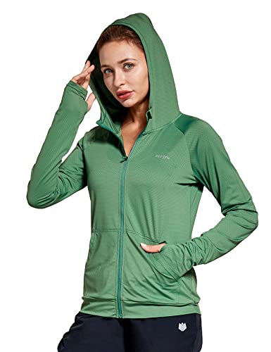 FitsT4 Sports Laufjacke Damen Leichte Sportjacke Langarm Fitness Yoga...