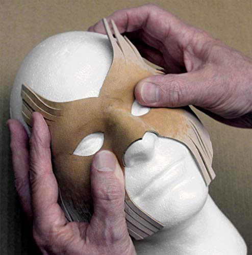 Real Leather Crafts Natural Veg-Tan Tooling Leather, 8.5"X11" #TOP3