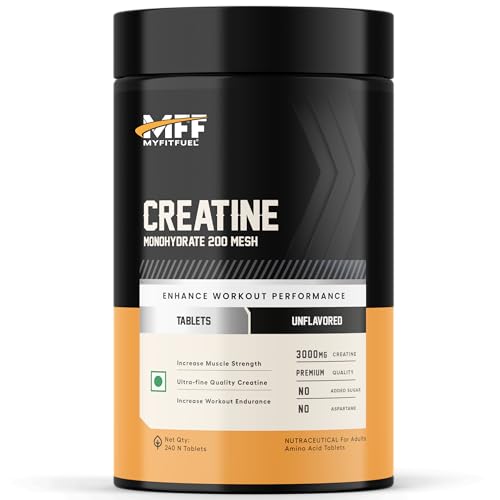Image of MyFitFuel Creatine Monohydrate 200 mesh (3000 mg) 240 Tablets