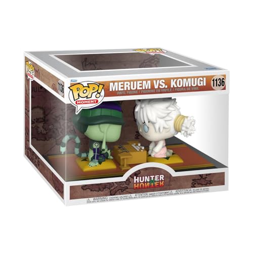 Funko Pop! Moment: Hunter X Hunter - HxH - KomugivsMeruem - Hunter X Hunter (HXH) - Figura de Vinilo Coleccionable - Idea de Regalo- Mercancia Oficial - Juguetes para Niños y Adultos - Anime Fans