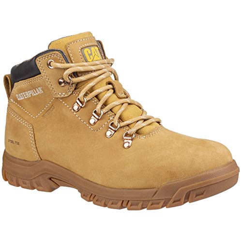 Caterpillar Mae St S3 HRO WR SRA, Damen-Industriestiefel, Honey Reset, 39 EU