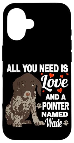 Wade �Ƃ������O�̂��킢���|�C���^�[ �h�C�c�̃V���[�g�w�A�[�h�|�C���^�[�p �X�}�z�P�[�X iPhone 16 �p