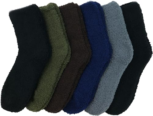 Image of ToBeInStyle Women's Pack of 6 Assorted Style Winter Socks