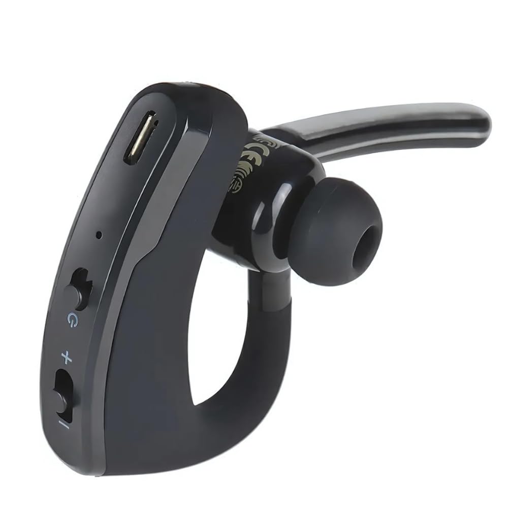 Drumstone (𝐋𝐢𝐦𝐢𝐭𝐞𝐝 𝐓𝐨𝐝𝐚𝐲 Wireless Bluetooth Single-Ear Headset, Noise-Canceling for Seamless Connectivity and Crystal-Clear Calls Anywhere 𝟏𝟓 𝐘𝐞𝐚𝐫𝐬 𝐖𝐚𝐫𝐫𝐚𝐧𝐭𝐲