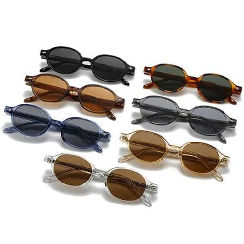 Lunettes de soleil ovales rétro petite taille pour protéger vos yeux avec style - 2