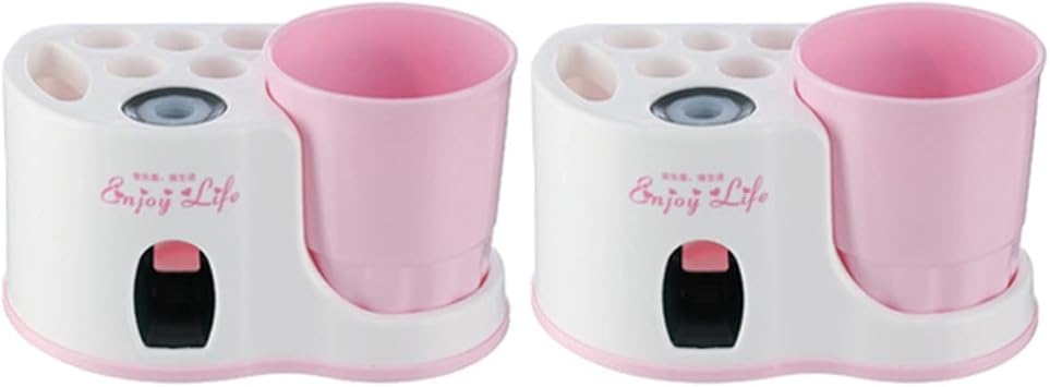 2 Pcs Toothpaste Tube Saver Automatic Toothpaste Dispenser Splat Toothpaste Glister Toothpaste Wall Toothpaste Dispenser Toothpaste Roller Extruder Toothpaste Holder Putter Sucker