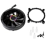 Soapow For Great Wall HALO S1 3PIN Desktop Computer CPU Cooling Silent Fan Radiator Cooler
