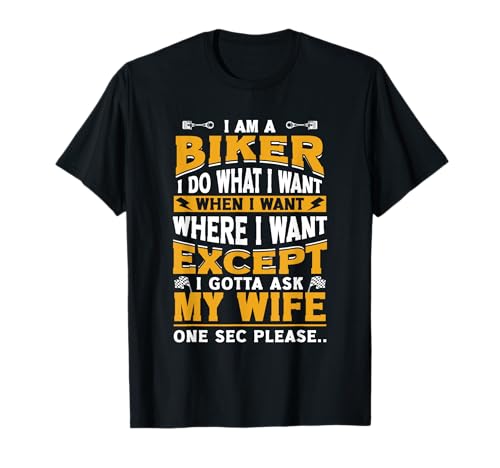 Biker Outfit Funny Motorcycle Quotes Accessories for Men T-Shirt