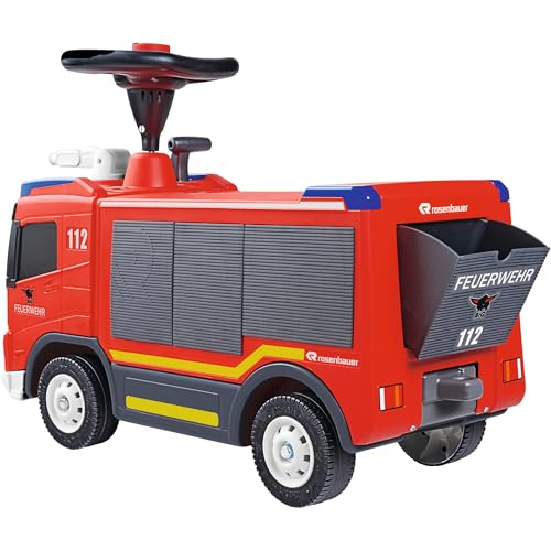 Smoby Big Camion de Pompier lance à eau Volant avec klaxon Fonction lance à eau H 440mm Dés Fabriqué en Europe - vue 3