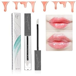 GGOOD 1pc Transparente Luminoso Brillo Alto Brillo no pegajoso Labios Labios Natural Labios de Tratamiento de Aceite…