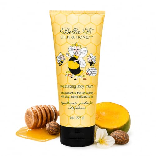 BELLA B Silk & Honey 8 oz - Pregnancy Safe Moisturizing Lotion - Made with Natural Ingredients - Use...