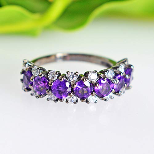 Bijoux améthyste argent 925 le cadeau mixte parfait - 3