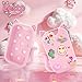 Hand Sanitizer Spray Case for Touchland Silicone Case Keychian for 1 FL OZ Hand Sanitizer Holder Spray Keychain Holder Cute Cat Design Cases with Charms Compatible With Touch Land Mist Accessory B