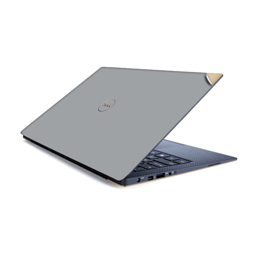 GADGETS WRAP Premium Material Top Only Skin Vinyl Decal Sticker Compatible with Dell XPS 15 inch - Silver Glossy (B09MK92HLT) Amazon Price History, Amazon Price Tracker