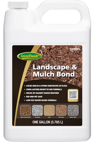 GreenThumb, Landscape and Mulch Bond, Mulch Glue for Landscaping, Rock,