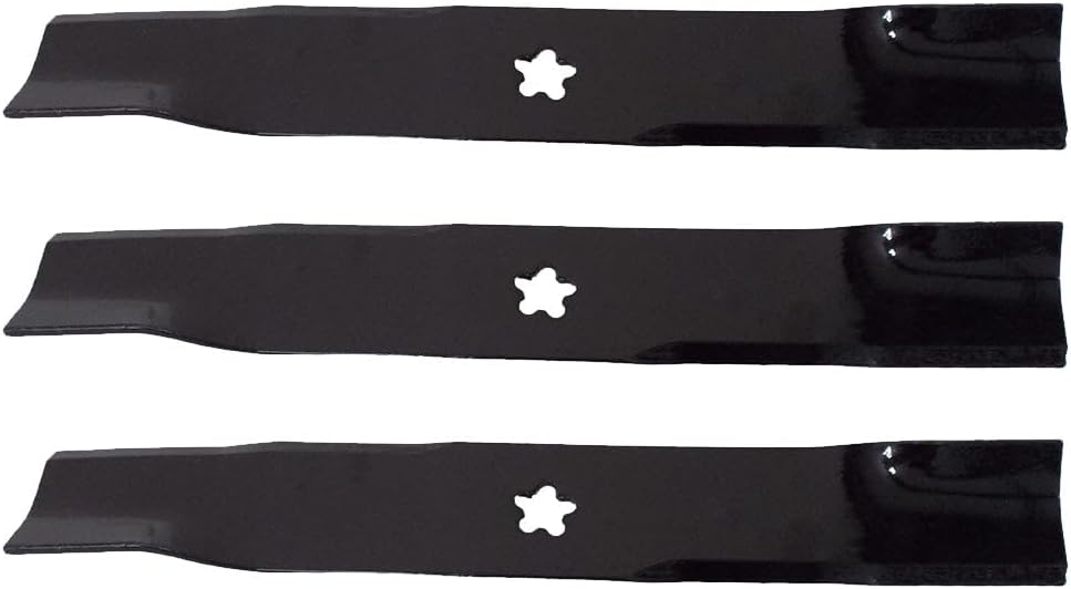 proven part Set of 3 Lawn Mower Deck Blades Fit Husqvarna 532173921 954633781 180055