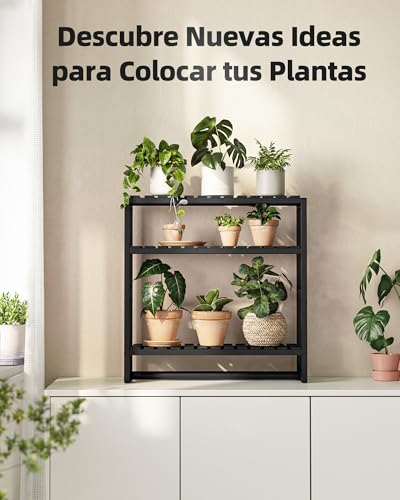Miniatura 6 de Bamworld Estantería Baño Pared, Estante Baño, Organizador Baño, Estantería Cocina, Estantería Pared Baño - Juego de 3 Niveles de Bambú Ajustable para Ahorrar Espacio