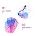 Happyyami 2pcs Betta Fish Leaf Hammock Simulated Habitat for Betta Fish Comfortable Resting Spawning Leaves with Cups Easy to Clean Design