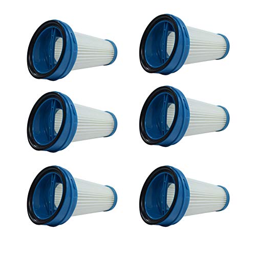 PUREBURG 6-Pack SVF11 Replacement Filters Compatible with Black + Decker HSV320J HSV420J HSV520J HSV320J32 HSV420J42 HSV520J01 SVA420B SVA520B Stick Vacuums