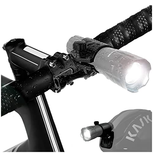 Bright Eyes - Compatible GoPro Mount for All FLASHLIGHTS You own from 1 to 1-1-8 Wide, Also for Our 300 Lumen Bike Light Set.