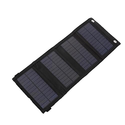 Panel solar USB plegable DELURA 20W, la solución duradera para cargar tu móvil al aire libre