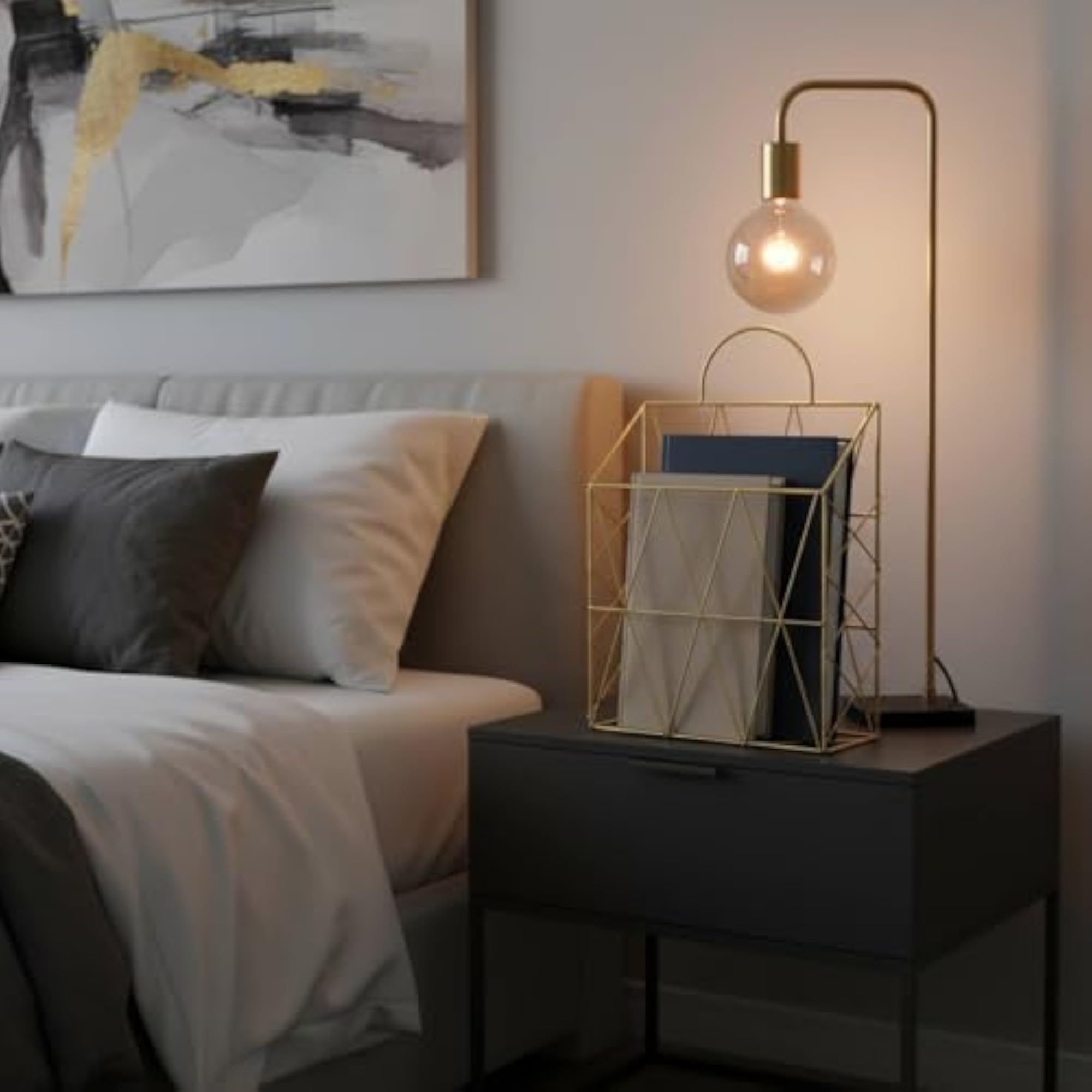 Decorative Wall Mounted Holder Black