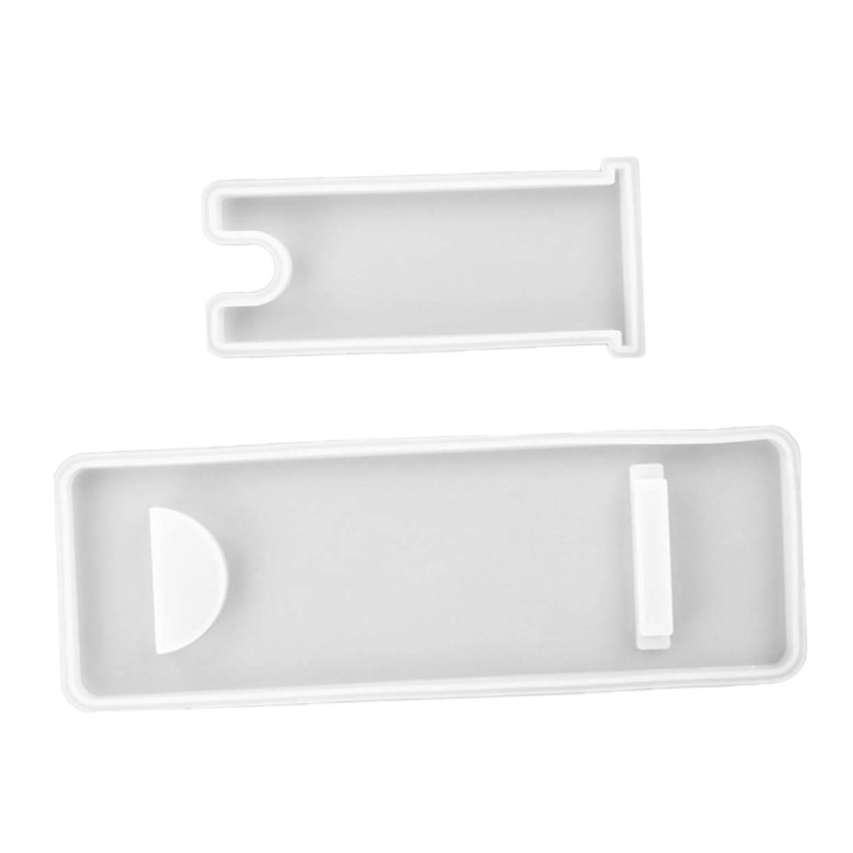 Angoily Wine Rack Resin Mold DIY Wine Rack Stand Mould 2 Piece Set Epoxy Mold Decorative