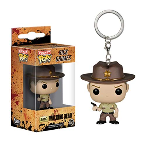 Funko POP Keychain: WD - Rick Grimes