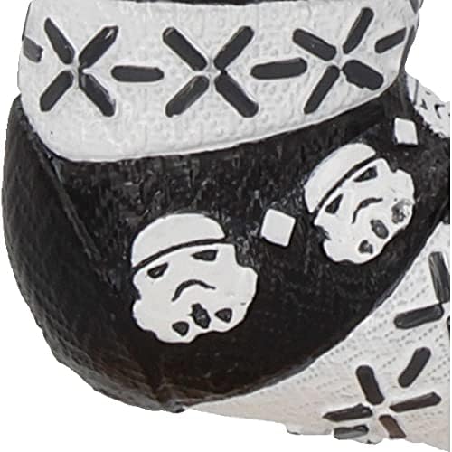 Nemesis Now B5779U1 Stormtrooper in Stocking Décoration à Suspendre Blanc,White, 11,5 cm