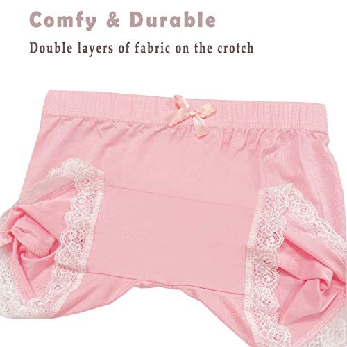 Girls Lace Shorts Under Dress Dance Bike Shorts for Playground Gym Sports3