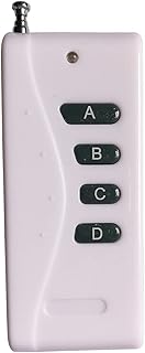 xuanlongyuan 500M Long Range 4CH RF Transmitter 4 CH Channel RF Wireless Remote Contro,315/433.92MHZ//lamp/Garage Door/Shutter - (Size: 315)