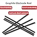 TBQATNTS Graphite Electrode Rod,Cylinder Stick Carbon Rod Used for Metallurgy Electronics Machinery Chemical Light Industries Conductive Rod Physical Experiment,Φ3x300mm