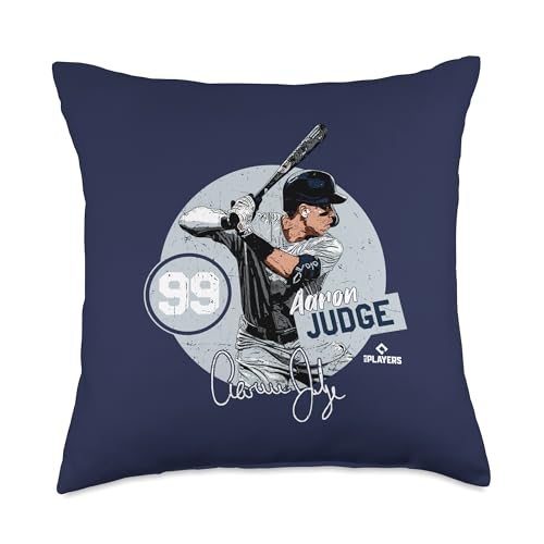 MLBPA - Major League Baseball Aaron Judge - MLBJUD3002 Throw Pillow