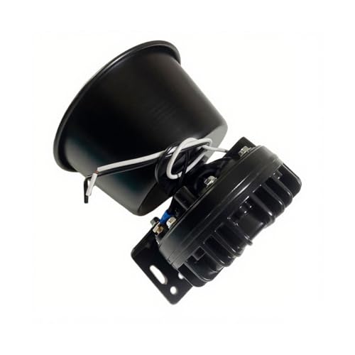 Bocina de aluminio de 12V y 400W para sistemas de alarma en automoción