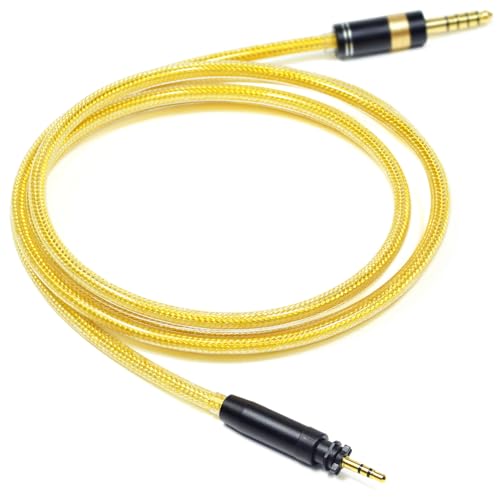 Câble de mise à niveau résistant 6N OFC pour SHURE SRH440A 3,5mm