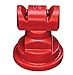 TeeJet TTJ60-11004VP Turbo TwinJet Spray Tip, 0.28-0.60 GPM, 20-90 psi, polymer - Red