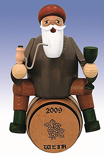 Homme d'encens 18 cm diffuseur odeurs maison figurine en bois