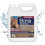 Nettoyant Parquet 4L - Bona - Produit Nettoyant Sol Professionnel - Bois - Nettoyant Sol Non Moussant - Sans Résidu & Sèche Rapidement