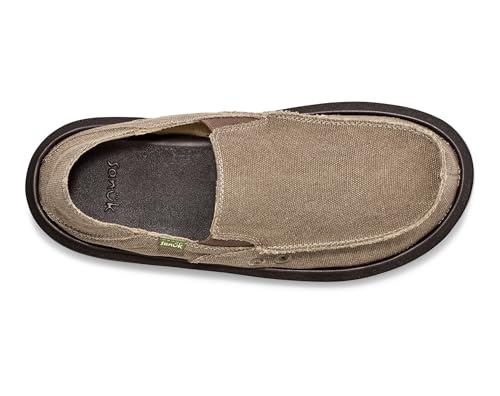 Sanuk Mens Donny Loafers for Men | Mens Shoes | Slip On Shoes for Men | Men's Slip-on Loafers | Memory Foam Footbed3