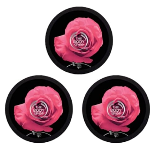 The Body Shop British Rose Body Butter 3X 50ml