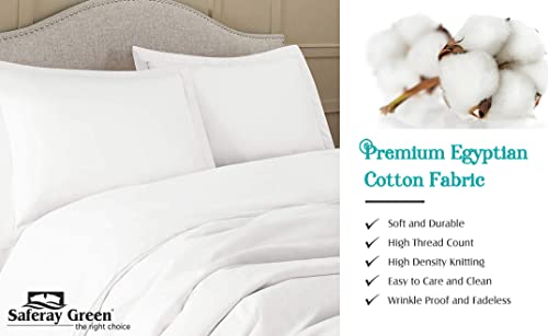3 Piece Duvet Cover Oversized King 98X120, Ultra Soft And Breathable Bedding Comforter Cover Set Sateen Weave Bedding Set, (Oversized King, White) #TOP2