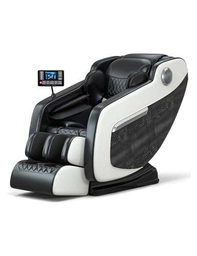 brizairid Massage Chair - Zero Gravity Massage Chair Full Body,Bluetooth Speaker,Recliner Chair with Airbags, Heating, and Foot Massage