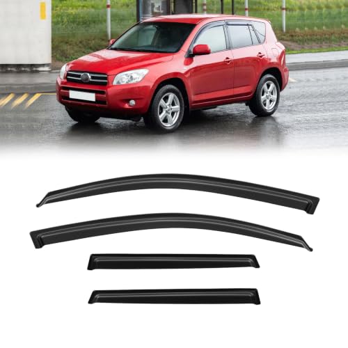 Image of Rain Guards Window Visor for Toyota Rav4 2006-2012 Out-Channel