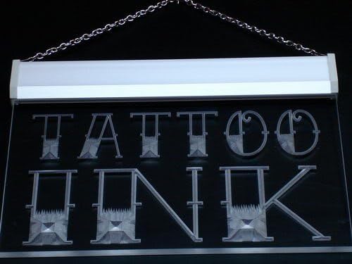 ADVPRO i297-r New Tattoo Ink Shop Display Bar Neon Light Sign