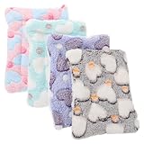 Coussin polaire pour petits animaux : idéal pour la chambre, le canapé, le panier de votre animal, la voiture ou les voyages