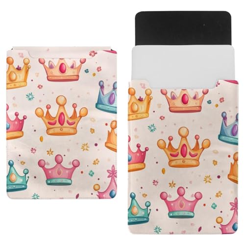 Funda para portátil de 35 x 25,9 cm de princesas y estrellas
