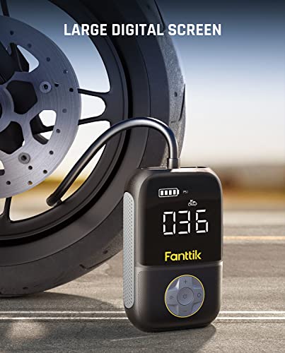 Fanttik X8 Portable Tire Inflator and Fanttik Air Pump Hose Adapter