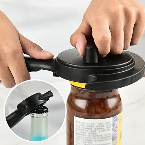 Adjustable Jar Opener For Weak Hands, Effortless Jar Lid Opener For Seniors With Arthritis, 3-In-1 Multifunctional Lid Opener For Jars Bottles Cap Cans #TOP5
